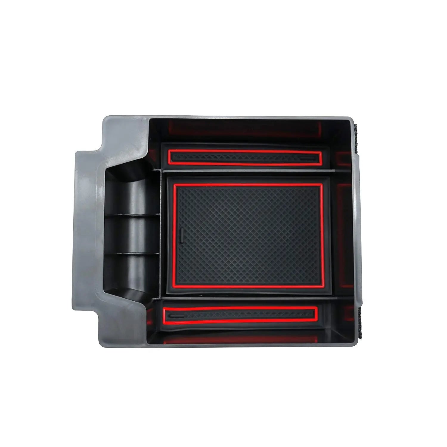 LFOTPP Car Armrest Storage Box for Seat Ateca 2017-2021 2022 2023 Central Control Container Auto Interior Ateca Accessories 2023  VehiDecors Red CHINA 
