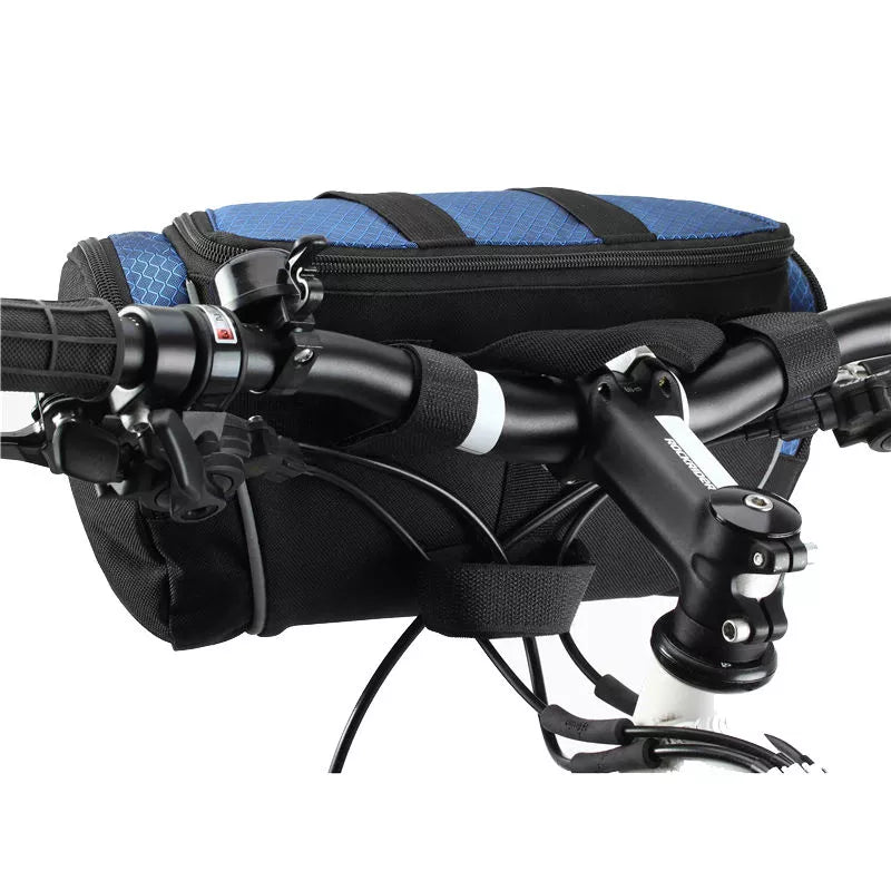 ROSWHEEL 5L Bike Bicycle Cycling Bag Handlebar Front Tube Pannier Basket Shoulder Pack  VehiDecors   