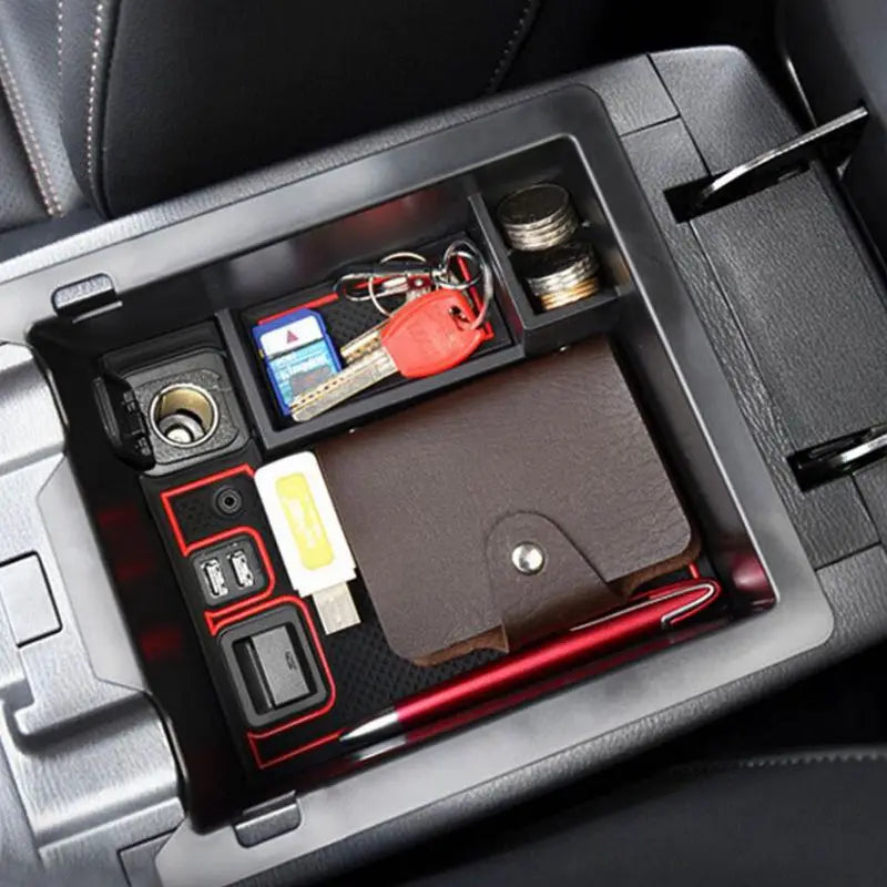 Car Central Armrest Container Holder Tray Storage Box For Mazda CX5 CX-5 CX5 2017 2018 2019 Car Organizer Accessories  VehiDecors   