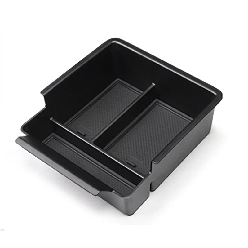 Central Armrest Storage Box For Roewe RX5 2023 3th Generation Center Console Storage Organizer Container Tray Car Accessories  VehiDecors Black  