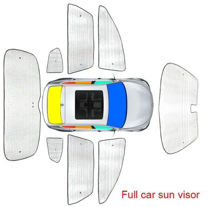 Car Sunshades UV Protection Cover For LYNKCO 03 03+ 2023-2025 Side Window Curtain Sun Shade Visor Windshield Auto Accessories  VehiDecors   