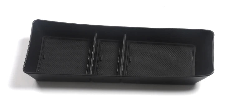 Smabee Center Console Armrest Storage Box for BYD BYD Dolphin Car Central Lower Layer Storage Tray Organizer Accessories Black  VehiDecors   