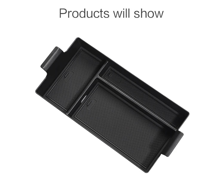 Central Armrest Storage Box for Toyota NOAH Voxy 90 Series Car Center Console Tray Organizer Tidying Accessories  VehiDecors   