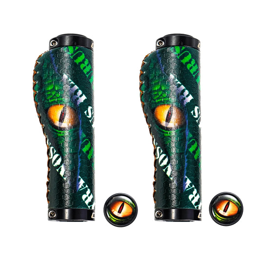 CNC Bicycle Grips Cycling  Anti-Slip Rubber Ergonomics Bike Handlebar Grip 1pair  VehiDecors   