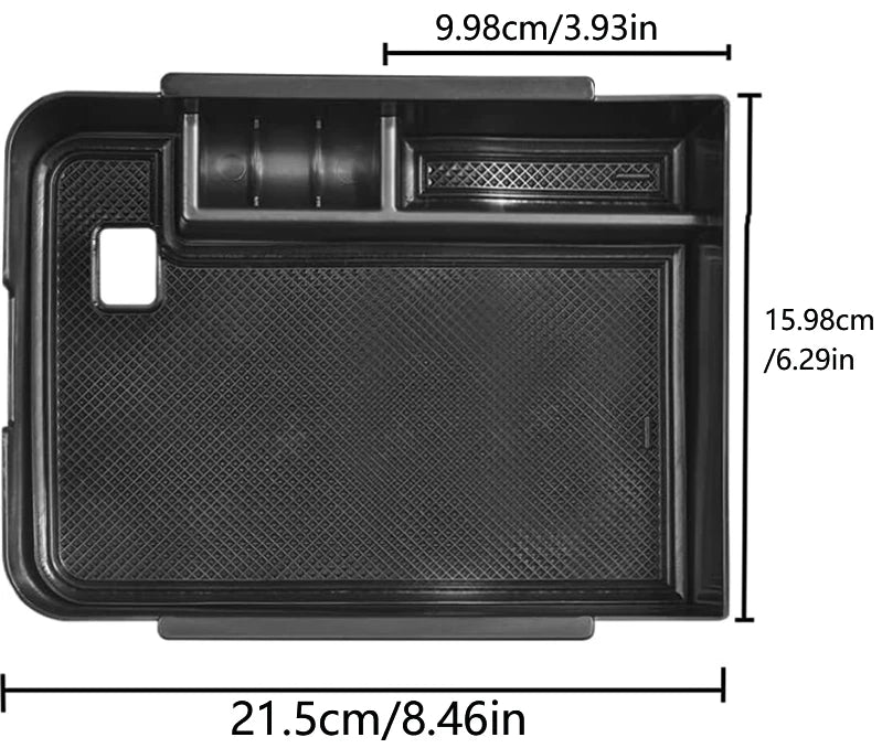 Armrest Center Console Storage Box For Nissan Sentra B18 Sylphy 2020 2021 2022 Organizer Tray  AT-Model Car Interior Accessories  VehiDecors   