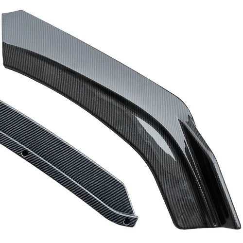 Front Splitter for JETOUR X70 Plus Bumper Spoiler Car Body Kit 2018-2023 Glossy Black Skirts Accessories  VehiDecors Pure Carbon Surface CHINA 