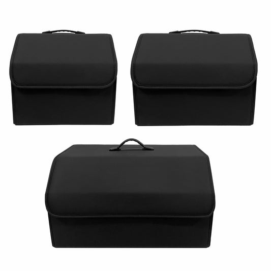 Storage Box PU Leather Multipurpose Collapsible Car Trunk Storage Organizer Car Trunk Stowing Tidying Auto Accessories  VehiDecors   