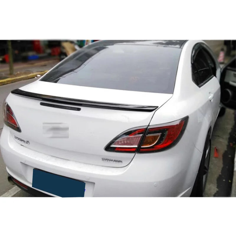 Black Spoiler for Mazda 6 Tail Fin 2009 To 2013 Sedan Saloon Car Rear Wing Accessories  VehiDecors   