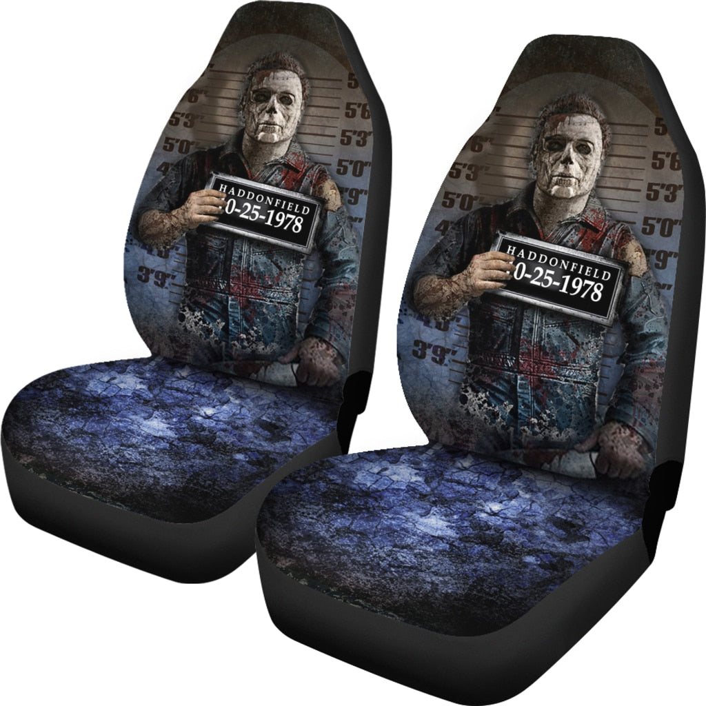 Child Play Horror Movie Killer Universal Car Front Seat Cover Breathable Car Interior Washable Seat Covers  vehidecors pic201910FV707  