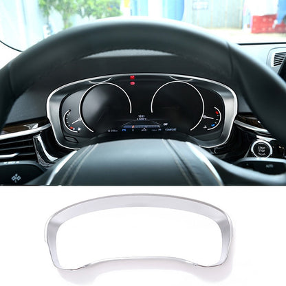 For BMW 5 Series G30 G31 17-18 2PCS Chrome ABS Rear Side Air Outlet Cover Trim Car Interior Supplies  VehiDecors instrument desk  