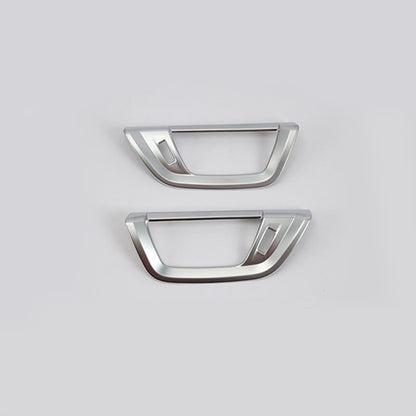 For BMW 5 Series G30 G31 17-18 2PCS Chrome ABS Rear Side Air Outlet Cover Trim Car Interior Supplies  VehiDecors   